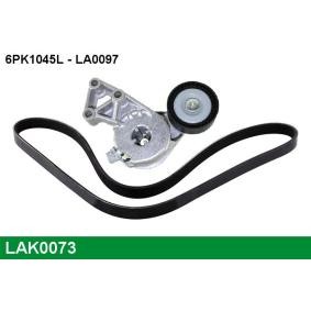 Comprar Juego de correas trapeciales poli V de LUCAS LAK0073 a bajo precio de 49,48 €