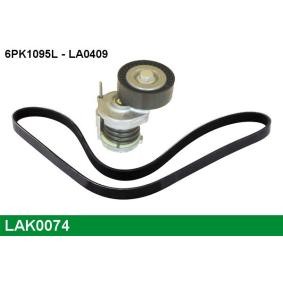 Comprar Juego de correas trapeciales poli V de LUCAS LAK0074 a bajo precio de 58,83 €