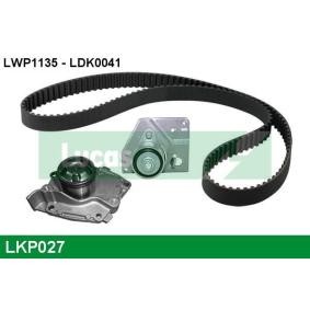 Achetez des Kit de distribution + pompe à eau LUCAS LKP027 à prix pour 92,42 €