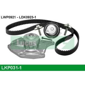 Achetez des Kit de distribution + pompe à eau LUCAS LKP031-1 à prix pour 101,74 €
