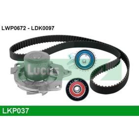 Køb Tandremssæt med vandpumpe af LUCAS LKP037 til den lave pris 739,73 DKK