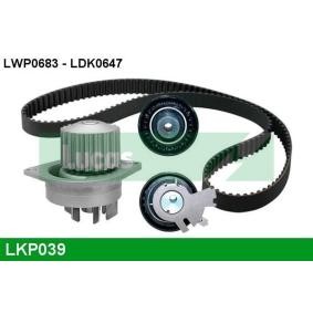 Achetez des Kit de distribution + pompe à eau LUCAS LKP039 à prix pour 100,01 €