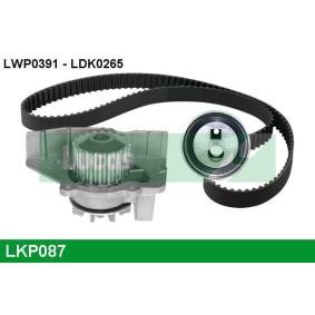 Achetez des Kit de distribution + pompe à eau LUCAS LKP087 à prix pour 81,32 €