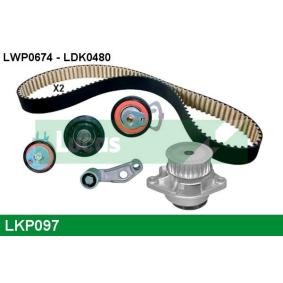 Achetez des Kit de distribution + pompe à eau LUCAS LKP097 à prix pour 137,06 €