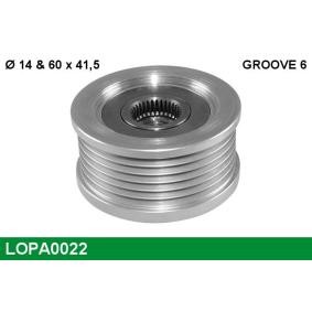 Comprar Rueda libre de alternador de LUCAS LOPA0022 a bajo precio de 53,24 €