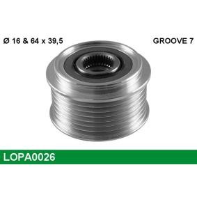 Achetez des Poulie roue libre, alternateur LUCAS LOPA0026 à prix pour 59,65 €
