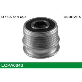 Køb Generator friløbskobling af LUCAS LOPA0043 til den lave pris 635,25 DKK