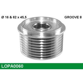 Achetez des Poulie roue libre, alternateur LUCAS LOPA0060 à prix pour 55,45 €
