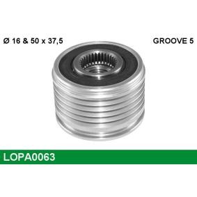 Køb Generator friløbskobling af LUCAS LOPA0063 til den lave pris 496,43 DKK