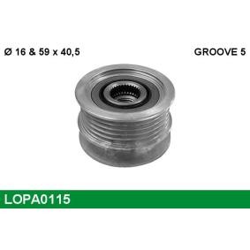 Achetez des Poulie roue libre, alternateur LUCAS LOPA0115 à prix pour 110,31 €