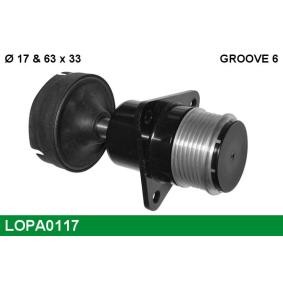 Achetez des Poulie roue libre, alternateur LUCAS LOPA0117 à prix pour 115,24 €