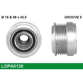 Achetez des Poulie roue libre, alternateur LUCAS LOPA0128 à prix pour 100,38 €