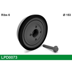 Acquista Puleggia cinghia albero a gomiti da LUCAS LPD0073 a buon mercato per soli 309,76 €