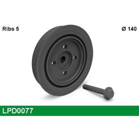 Acquista Puleggia cinghia albero a gomiti da LUCAS LPD0077 a buon mercato per soli 103,70 €