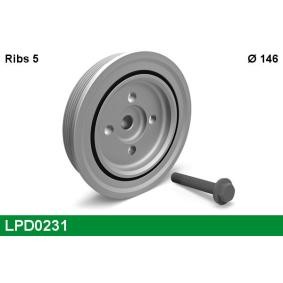 Acquista Puleggia cinghia albero a gomiti da LUCAS LPD0231 a buon mercato per soli 69,89 €