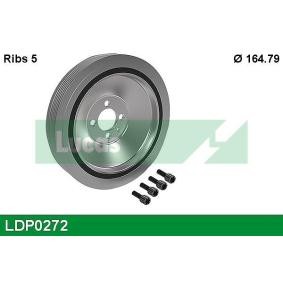 Achetez des Poulie damper (vilebrequin) LUCAS LPD0272 à prix pour 66,38 €