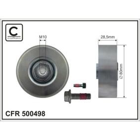 Umlenk- / Führungsrolle, Keilrippenriemen 500498 für PORSCHE