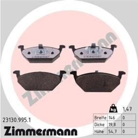 Acquista Kit pastiglie freni da ZIMMERMANN 23130.995.1 a buon mercato per soli 80,09 €