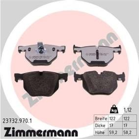 Acquista Kit pastiglie freni da ZIMMERMANN 23732.970.1 a buon mercato per soli 97,76 €