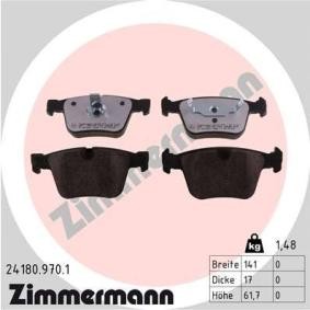 Bremsbeläge für MERCEDES-BENZ von ZIMMERMANN