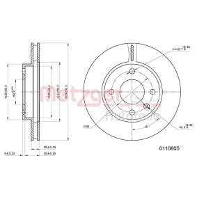 Bremsscheibe 6110805