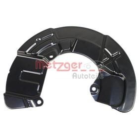 Compre Chapa deflectora, disco de travão da METZGER 6115143 a um preço baixo por 19,70 €