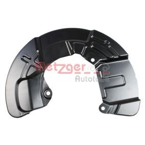 Compre Chapa deflectora, disco de travão da METZGER 6115144 a um preço baixo por 19,70 €
