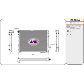 Acquista Radiatore motore da AHE 109.088/A a buon mercato per soli 183,30 €