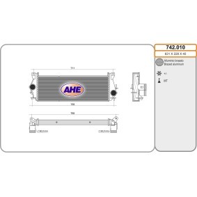 Acquista Intercooler da AHE online per Discovery II (L318) a prezzi moderati