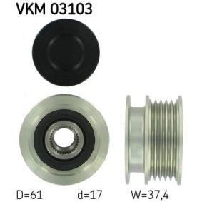 Comprar Rueda libre de alternador de SKF VKM 03103 a bajo precio de 114,07 €