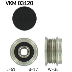 Acquista Dispositivo ruota libera alternatore da SKF VKM 03120 a buon mercato per soli 42,13 €