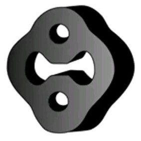 Halter, Schalldämpfer MG-115EPDM