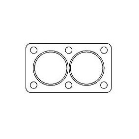 Dichtung, Abgasrohr OD-109 für VAUXHALL