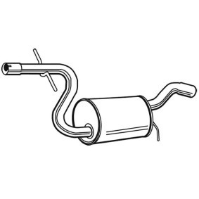 Mittelschalldämpfer von VEGAZ