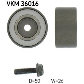 Achetez des Galet enrouleur de courroie d'accessoire SKF VKM 36016 à prix pour 104,18 €