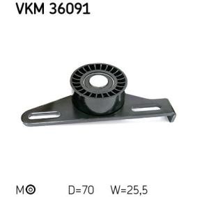 Compre Rolo tensor, correia trapezoidal estriada da SKF VKM 36091 a um preço baixo por 27,75 €