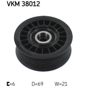 Umlenk- / Führungsrolle, Keilrippenriemen für MERCEDES-BENZ von SKF