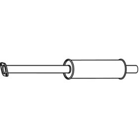 Mittelschalldämpfer von VEGAZ