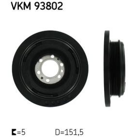 Köp Remskiva, vevaxel av SKF VKM 93802 till det låga priset 2540,50 kr