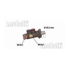 Hauptbremszylinder 05-0875 von METELLI günstig für 80,40 € online kaufen