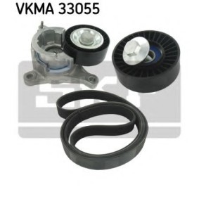 Achetez des Jeu de courroies trapézoïdales à nervures SKF VKMA 33055 à prix pour 59,16 €