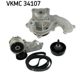 Comprar Bomba de agua + kit de correa poli V de SKF VKMC 34107 a bajo precio de 182,51 €