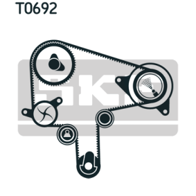 Achetez des Kit de distribution SKF VKMS 94612 à prix pour 194,88 €