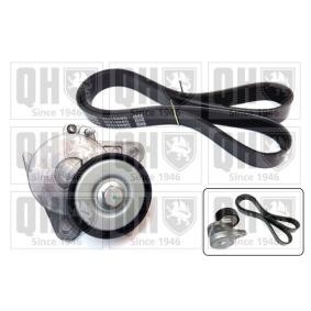 Achetez des Jeu de courroies trapézoïdales à nervures QUINTON HAZELL QDK133 à prix pour 67,39 €