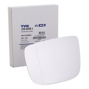Comprar Cristal de espejo, retrovisor exterior de TYC 338-0058-1 a bajo precio de 21,20 €