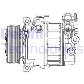 Köp AC-kompressor av DELPHI CS20512 till det låga priset 3530,28 kr