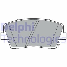 Köp Bromsbelägg av DELPHI LP3390 till det låga priset 583,46 kr