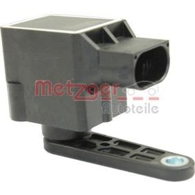 Kjøp Sensor, xenonlys (lyslengderegulering av METZGER 0901221 til den lave prisen 1030,31 NOK