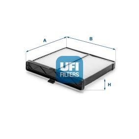 Compre Filtro do habitáculo de UFI online para 2 Sedan (DL) a preços moderados