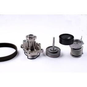 Achetez des Pompe à eau+Jeu de courroie trapézoïdale à nervures HEPU PK05660 à prix pour 158,37 €